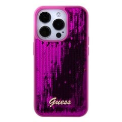 CG Mobile Guess Sequin Script Logo Case GUHCP15LPSFDGSF hind ja info | Telefoni kaaned, ümbrised | kaup24.ee