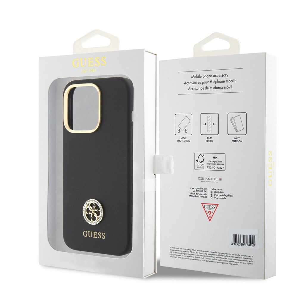 CG Mobile Guess Liquid Silicone 4G Case GUHCP15LM4DGPK hind ja info | Telefoni kaaned, ümbrised | kaup24.ee