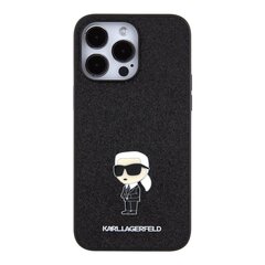 CG Mobile Karl Lagerfeld Fixed Glitter Metal Ikonik Case KLHCP15XGKNPSK цена и информация | Чехлы для телефонов | kaup24.ee