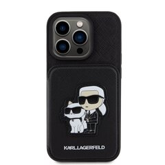 CG Mobile Karl Lagerfeld PU Karl and Choupette Case KLHCP15LSAKCSCK hind ja info | Telefoni kaaned, ümbrised | kaup24.ee