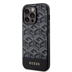 Guess PU G Cube MagSafe Case for iPhone 15 Pro Black цена и информация | Чехлы для телефонов | kaup24.ee