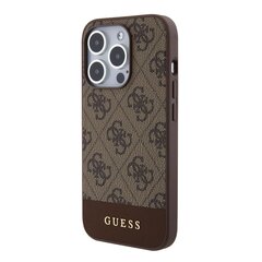 CG Mobile Guess PU 4G Stripe MagSafe Case GUHMP15LG4GLBR hind ja info | Telefoni kaaned, ümbrised | kaup24.ee