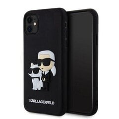 CG Mobile Karl Lagerfeld 3D Rubber Karl and Choupette Case KLHCN613DRKCNK hind ja info | Telefoni kaaned, ümbrised | kaup24.ee