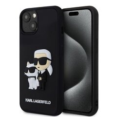 CG Mobile Karl Lagerfeld 3D Rubber Karl and Choupette Case KLHCP13M3DRKCNK hind ja info | Telefoni kaaned, ümbrised | kaup24.ee