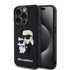 CG Mobile Karl Lagerfeld 3D Rubber Karl and Choupette Case KLHCP13X3DRKCNK цена и информация | Чехлы для телефонов | kaup24.ee