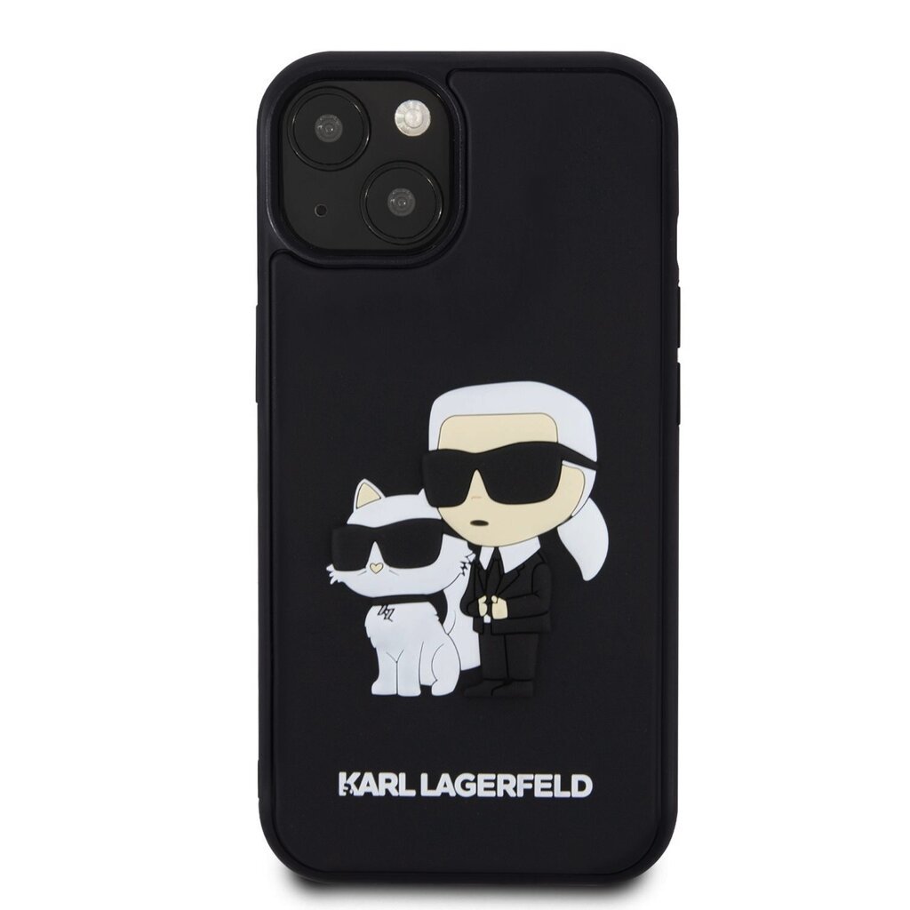 CG Mobile Karl Lagerfeld 3D Case KLHCP15M3DRKCNK цена и информация | Telefoni kaaned, ümbrised | kaup24.ee