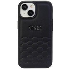 Audi GT Synthetic Leather iPhone 15 Plus 6.7" czarny|black hardcase AU-TPUPCIP15M-GT|D2-BK цена и информация | Чехлы для телефонов | kaup24.ee