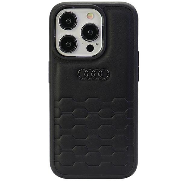 Audi GT Synthetic Leather Case AU-TPUPCIP15P-GT|D2-BK hind ja info | Telefoni kaaned, ümbrised | kaup24.ee