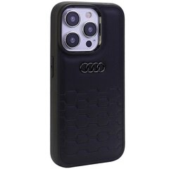 Audi GT Synthetic Leather Case AU-TPUPCIP15P-GT|D2-BK цена и информация | Чехлы для телефонов | kaup24.ee