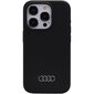 Audi Silicone Case AU-LSRIP15P-Q3|D1-BK hind ja info | Telefoni kaaned, ümbrised | kaup24.ee