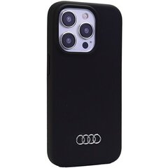 Audi Silicone Case AU-LSRIP15P-Q3|D1-BK цена и информация | AUDI Мобильные телефоны, Фото и Видео | kaup24.ee