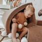 Pehme mängukomplekt pallibasseiniga lastele MeowBaby, 100 palliga, hall hind ja info | Imikute mänguasjad | kaup24.ee