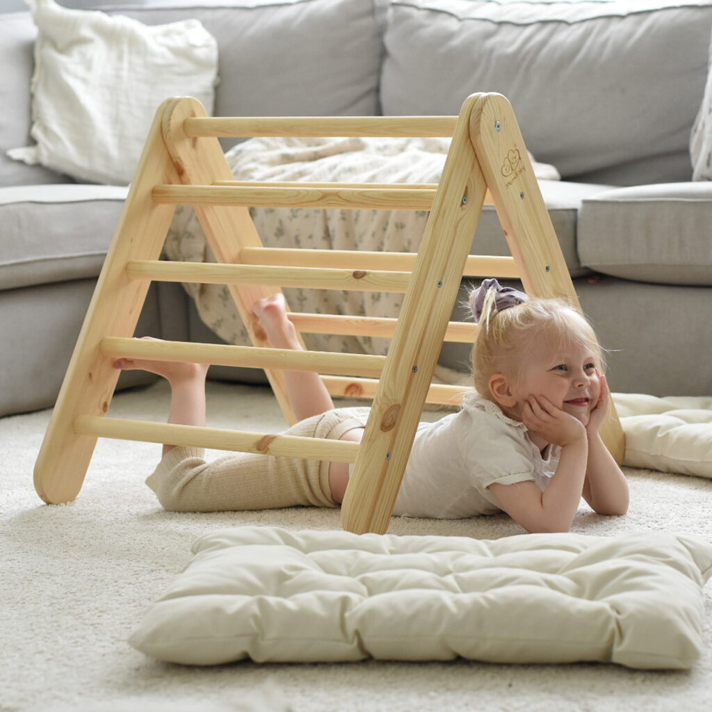 Maja lastele MeowBaby 60x61 cm kokkupandava redeliga, roosa hind ja info | Imikute mänguasjad | kaup24.ee
