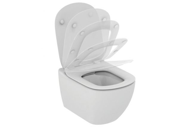 Seinapealne WC-pott Ideal Standard Tesi AquaBlade, ilma kaaneta hind ja info | WС-potid | kaup24.ee