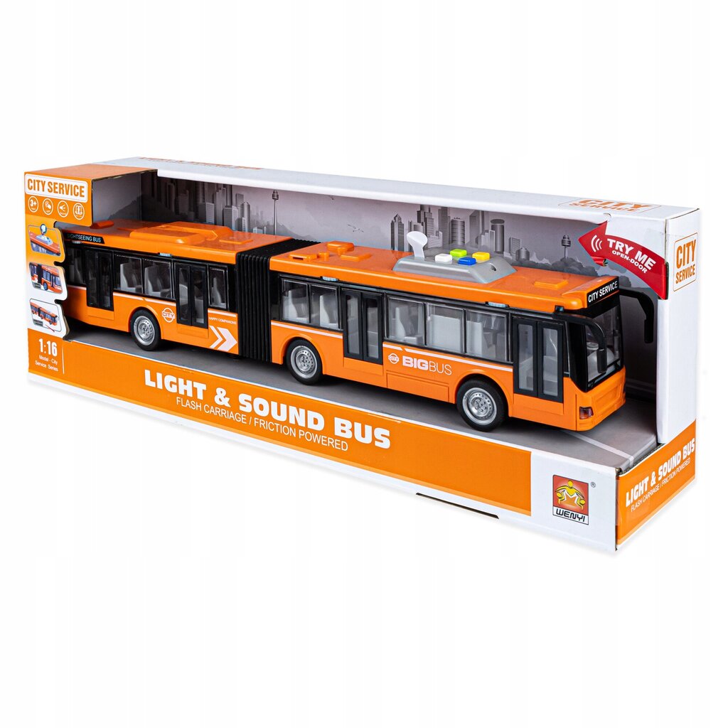 Buss City Service hind ja info | Poiste mänguasjad | kaup24.ee