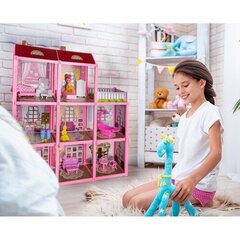 Nukumaja koos mööbliga hind ja info | Tüdrukute mänguasjad | kaup24.ee