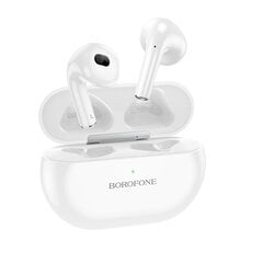 Borofone TWS Bluetooth Earphones BW09 Sound Rhyme White цена и информация | Наушники | kaup24.ee