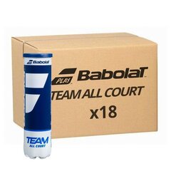 Tennisepallid Babolat Team All Court Pakis 72 tk. hind ja info | Välitennise tooted | kaup24.ee