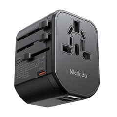 Mcdodo Универсальное зарядное устройство Mcdodo EU/US/AU/UK CP-3471, PD 20W (черный) цена и информация | Зарядные устройства для телефонов | kaup24.ee