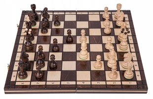Деревянные шахматы, 42 х 42 см цена и информация | Настольные игры, головоломки | kaup24.ee