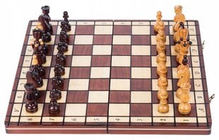 Деревянные шахматы, 44 x 44 см цена и информация | Настольные игры | kaup24.ee