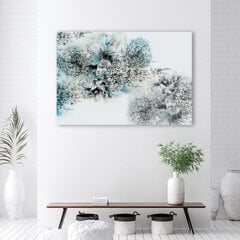 Холст принцип, Abstract Blue Flower 59,99 цена и информация | Картины, живопись | kaup24.ee