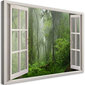 Seinapilt Jungle Forest Window hind ja info | Seinapildid | kaup24.ee