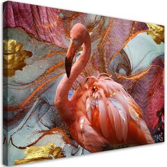 Seinapilt Roosa flamingo abstraktsioon hind ja info | Seinapildid | kaup24.ee