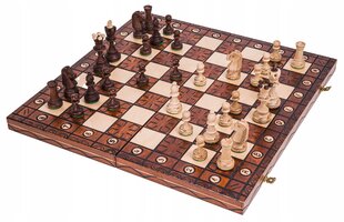 Деревянные шахматы Junior, 41 x 41 см цена и информация | Настольные игры | kaup24.ee