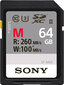 Mälukaart Sony SDXC 64GB M-Series UHS-II hind ja info | Fotoaparaatide mälukaardid | kaup24.ee