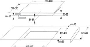 Keraamiline pliidiplaat Upo HC644F цена и информация | Варочные поверхности | kaup24.ee