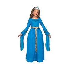 Maskeraadi kostüüm lastele Sinine Keskaja printsess 5-6 aastat hind ja info | Karnevali kostüümid | kaup24.ee