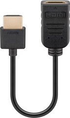 Videokaabel Goobay HDMI Flex hind ja info | USB jagajad, adapterid | kaup24.ee
