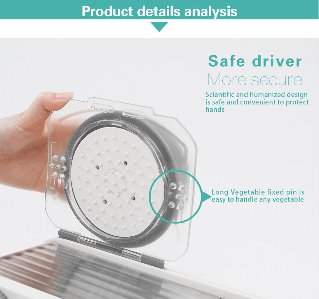 Multifunktsionaalne köögiviljalõikur LIVMAN LM-001 цена и информация | Köögitarbed | kaup24.ee