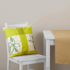 Dekoratiivpadi Patio Green Flower Bianca L089-05HB, 45 x 45 cm цена и информация | Декоративные подушки и наволочки | kaup24.ee