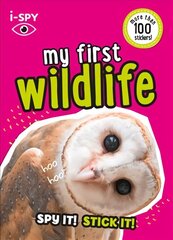 i-SPY My First Wildlife: Spy it! Stick it! цена и информация | Книги для малышей | kaup24.ee