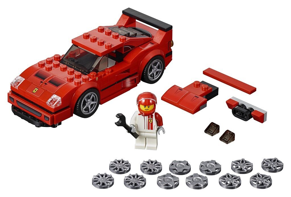 75890 LEGO® Speed ​​​​Champions Ferrari F40 Competizione цена и информация | Klotsid ja konstruktorid | kaup24.ee