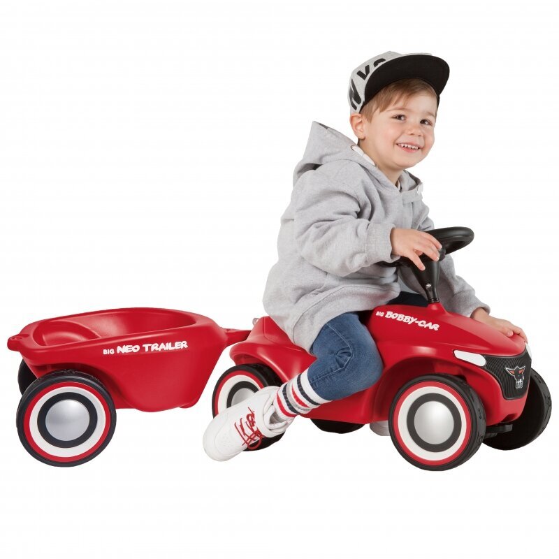 Haagisega mänguauto BIG, punane цена и информация | Imikute mänguasjad | kaup24.ee