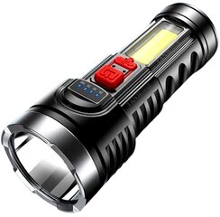 LED taskulamp, must hind ja info | Taskulambid, prožektorid | kaup24.ee