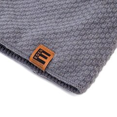 Шапка зимняя S118, серая цена и информация | Мужские шарфы, шапки, перчатки | kaup24.ee
