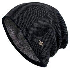 Мужская зимняя шапка С117-2 цена и информация | Мужские шарфы, шапки, перчатки | kaup24.ee