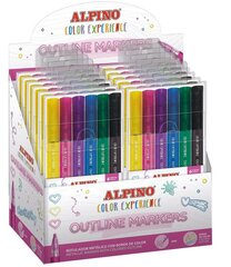 Markerite komplekt Alpino Color exprience, 6 värvi hind ja info | Kunstitarbed, voolimise tarvikud | kaup24.ee
