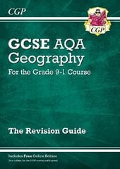 New GCSE Geography AQA Revision Guide includes Online Edition, Videos & Quizzes hind ja info | Noortekirjandus | kaup24.ee