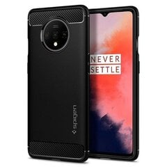 Spigen Rugged Armor OnePlus 7T czarny black ACS00316 цена и информация | Чехлы для телефонов | kaup24.ee