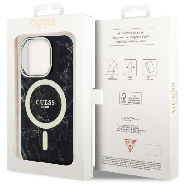 CG Mobile Guess Marble MagSafe Case GUHMP14XPCUMAK цена и информация | Telefoni kaaned, ümbrised | kaup24.ee