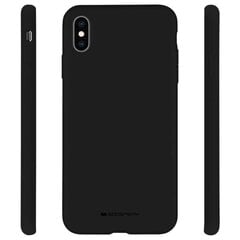 Mercury Silicone iPhone 15 6,1 czarny |black цена и информация | Чехлы для телефонов | kaup24.ee
