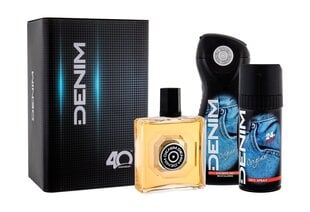 Komplekt Denim Original: raseerimisjärgne kreem meestele 100 ml + dušigeel meestele 250 ml + spreideodorant meestele 150 ml hind ja info | Raseerimisvahendid | kaup24.ee