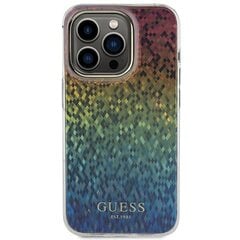 Guess GUHCP15LHDECMI iPhone 15 Pro 6.1" wielokolorowy hardcase IML Faceted Mirror Disco Iridescent цена и информация | Чехлы для телефонов | kaup24.ee