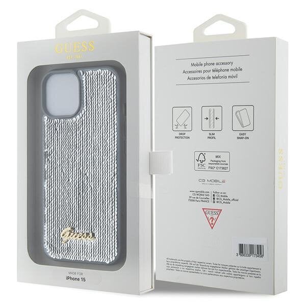 CG Mobile Guess Case GUHCP15SPSFDGSS hind ja info | Telefoni kaaned, ümbrised | kaup24.ee