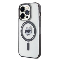 Karl Lagerfeld KLHMP15LHCHNOTK iPhone 15 Pro 6.1" transparent hardcase IML Choupette`s Head MagSafe цена и информация | Чехлы для телефонов | kaup24.ee